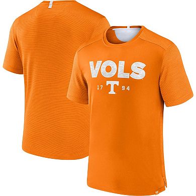 Men's Fanatics Branded  Tennessee Orange Tennessee Volunteers Defender Rush T-Shirt