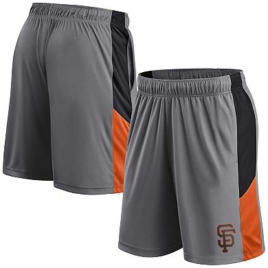 Men's Profile Gray/Black San Francisco Giants Team Shorts