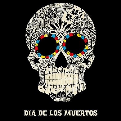 Dia De Los Muertos - Women's Word Art Hooded Sweatshirt