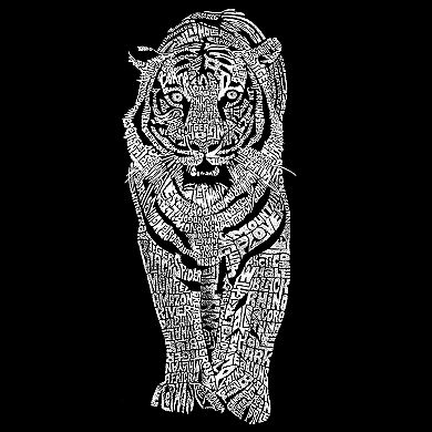 Tiger - Womens Dolman Word Art Shirt