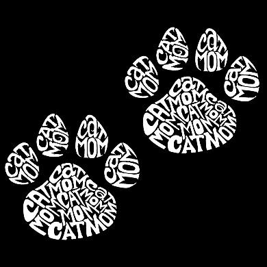 Cat Mom - Women's Dolman Word Art Shirt