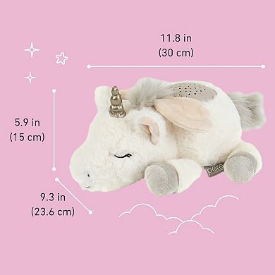 Pure Enrichment PureBaby™ Sound Sleepers Portable Sound Plush Unicorn Sleep Aid Machine & Star Projector