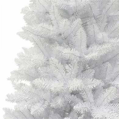 Puleo International Inc. 6-ft. White Carson Artificial Pine Christmas Tree 