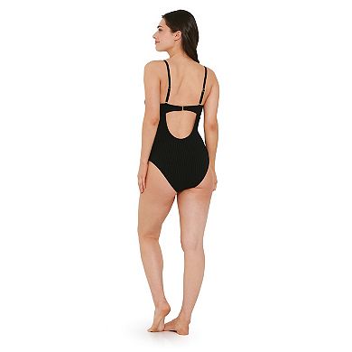 Women's Freshwater Belt Front Cami One Piece Swimsuit