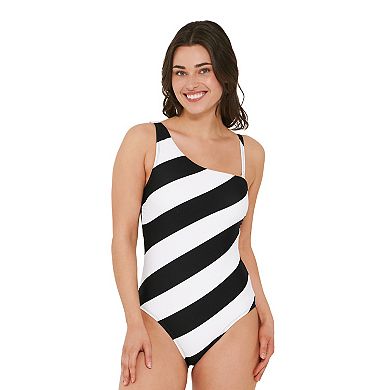 Women's Freshwater One Shoulder One Piece Swimsuit