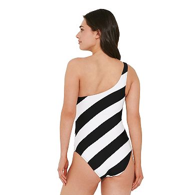 Women's Freshwater One Shoulder One Piece Swimsuit