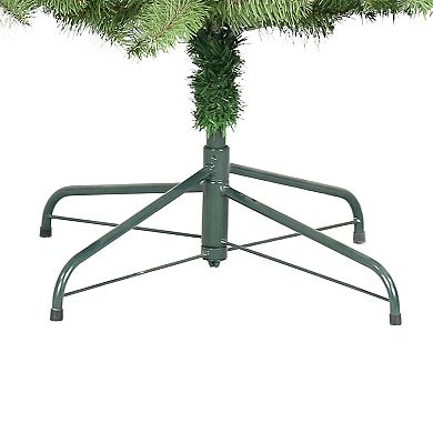 Puleo International Inc. 6.5-ft. Pre-Lit Slim Portland Artificial Fir Christmas Tree