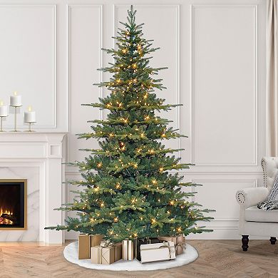 Puleo International Inc. 7.5-ft. Pre-Lit Artificial Utah Fir Christmas Tree