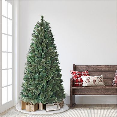 Puleo International Inc. 6-ft. Unlit Montana Artificial Pine Christmas Tree