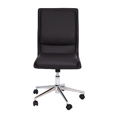 Flash Furniture Madigan Mid-Back Armless Swivel Task Office Chair