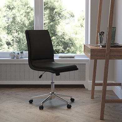 Flash Furniture Madigan Mid-Back Armless Swivel Task Office Chair