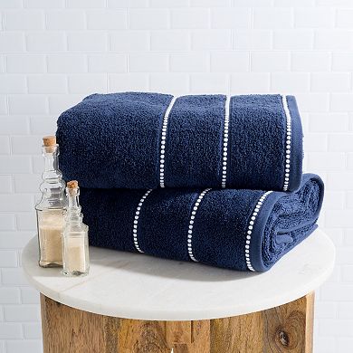 Lavish Home 2-Piece Quick Dry Towel Set