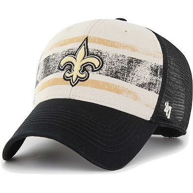 Men's '47 Cream New Orleans Saints Breakout MVP Trucker Adjustable Hat