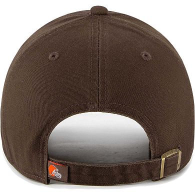 Women's '47 Brown Cleveland Browns Sidney Clean Up Adjustable Hat