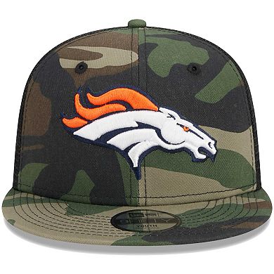 Youth New Era Camo Denver Broncos  Main Trucker 9FIFTY Snapback Hat