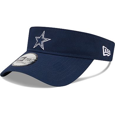 Men's Navy Dallas Cowboys Main Adjustable Visor