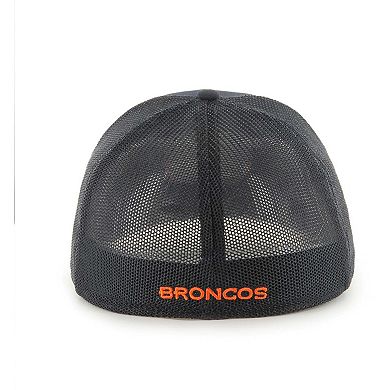 Men's '47 Navy Denver Broncos Unveil Flex Hat