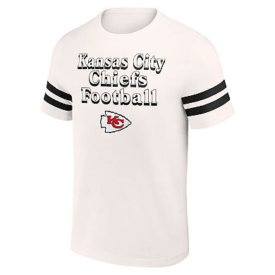 Men's NFL x Darius Rucker Collection by Fanatics Cream Kansas City Chiefs Vintage T-Shirt