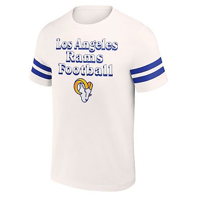 Men's NFL x Darius Rucker Collection by Fanatics Cream Los Angeles Rams Vintage T-Shirt