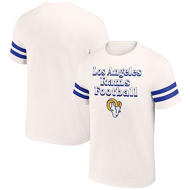 Men's NFL x Darius Rucker Collection by Fanatics Cream Los Angeles Rams Vintage T-Shirt