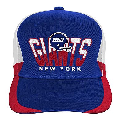 Youth Mitchell & Ness Royal New York Giants Retrodome Precurved Adjustable Hat