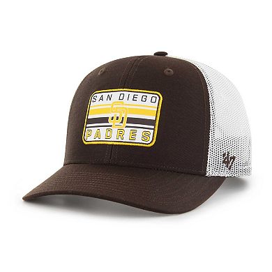 Men's '47 Brown San Diego Padres Drifter Trucker Adjustable Hat