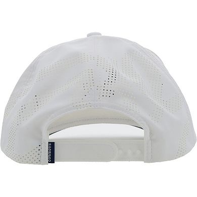 Men's HOOey White Dallas Cowboys Golf Trucker Adjustable Hat