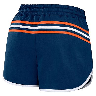 Women's WEAR by Erin Andrews Navy Chicago Bears Hem Shorts