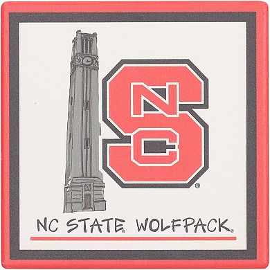 NC State Wolfpack Four-Pack Coaster Set