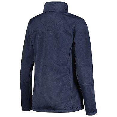 Women's Dunbrooke Heather College Navy Seattle Seahawks Freestyle Teflon Shield Full-Zip Jacket