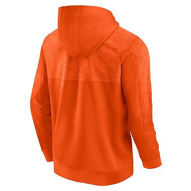 Men's Fanatics Branded Orange Oklahoma State Cowboys Defender Pullover Hoodie