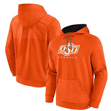 Men's Fanatics Branded Orange Oklahoma State Cowboys Defender Pullover Hoodie