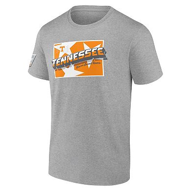 Men's Fanatics Branded  Heather Gray Tennessee Volunteers Fan T-Shirt