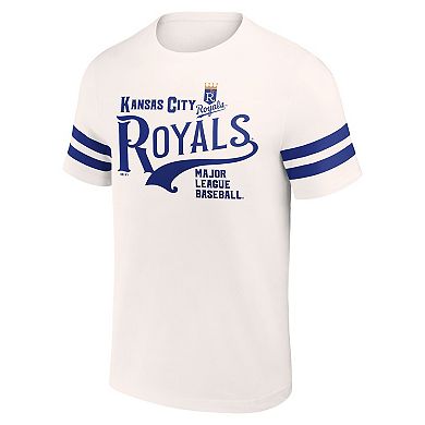 Men's Darius Rucker Collection by Fanatics Cream Kansas City Royals Yarn Dye Vintage T-Shirt