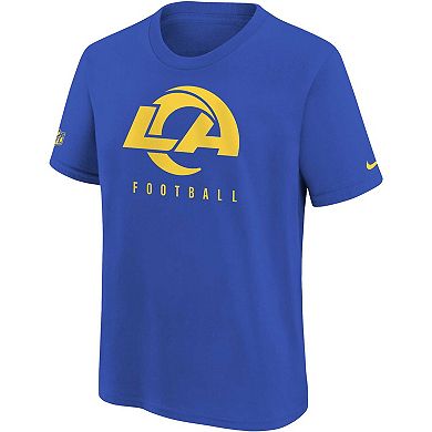 Youth Nike Royal Los Angeles Rams Sideline Legend Performance T-Shirt