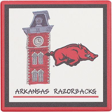 Arkansas Razorbacks Four-Pack Coaster Set