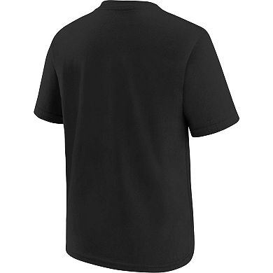 Youth Nike Black Jacksonville Jaguars Logo T-Shirt