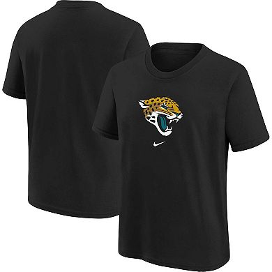 Youth Nike Black Jacksonville Jaguars Logo T-Shirt