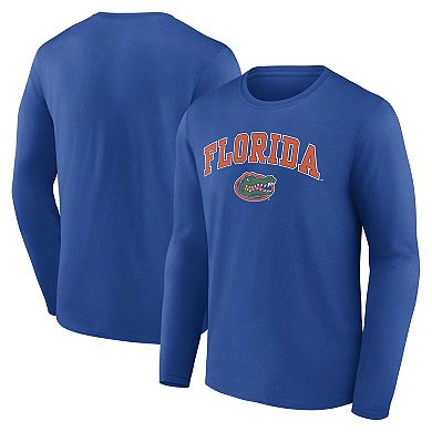 Men's Fanatics Branded Royal Florida Gators Campus Long Sleeve T-Shirt