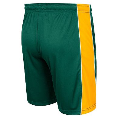 Men's Colosseum Green Baylor Bears Panel Shorts