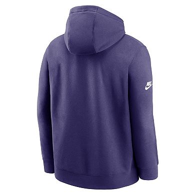 Men's Nike Purple Minnesota Vikings Classic Pullover Hoodie