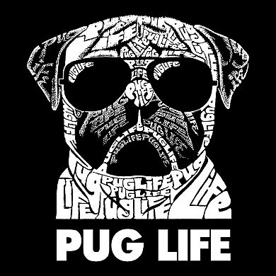Pug Life - Women's Dolman Word Art Shirt