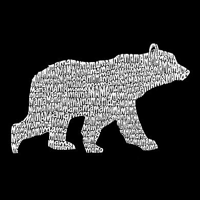 Mama Bear - Women's Dolman Word Art Shirt