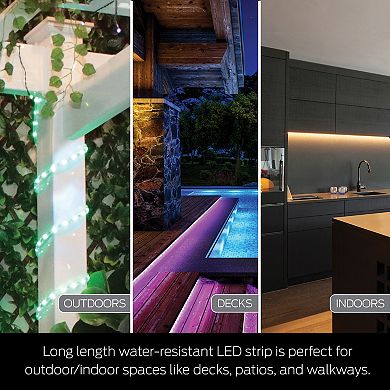 Monster 32.8-ft. Mobile App Controlled Smart Outdoor LED Light Strip