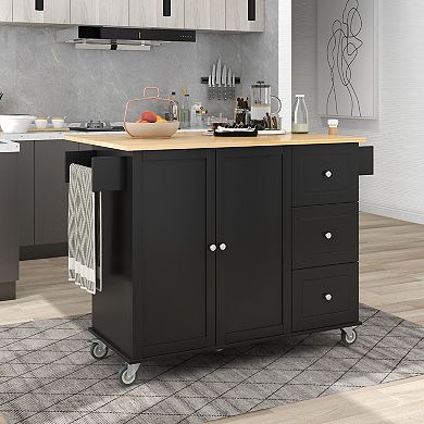 Merax Mobile Kitchen Island and Carts