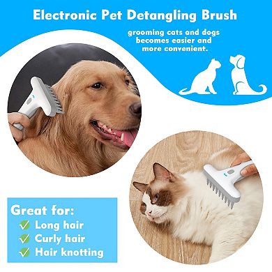 Professional Pet Hair Tangles Knots Remover Grooming Brush