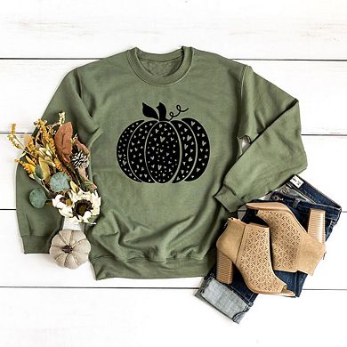 Heart Pumpkin Sweatshirt