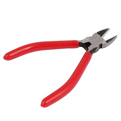 5.5" Long Spring Loaded High Carbon Steel Diagonal Cutting Pliers Wire Cutter