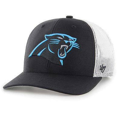 Men's '47 Black Carolina Panthers Adjustable Trucker Hat