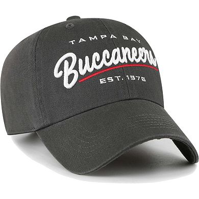 Women's '47 Pewter Tampa Bay Buccaneers Sidney Clean Up Adjustable Hat